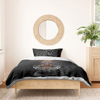 Mokomoko Tribe Eastern Highlands Province Bedding Set Papua New Guinea Indigenous Pattern LT9 - Polynesian Pride