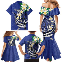 FSM Chuuk State Polynesian Shark Tattoo Personalised Family Matching Mermaid Dress and Hawaiian Shirt LT9 - Polynesian Pride