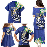 FSM Chuuk State Polynesian Shark Tattoo Personalised Family Matching Puletasi and Hawaiian Shirt LT9 - Polynesian Pride