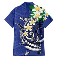 FSM Chuuk State Polynesian Shark Tattoo Personalised Family Matching Puletasi and Hawaiian Shirt LT9 - Polynesian Pride