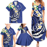FSM Chuuk State Polynesian Shark Tattoo Personalised Family Matching Summer Maxi Dress and Hawaiian Shirt LT9 - Polynesian Pride