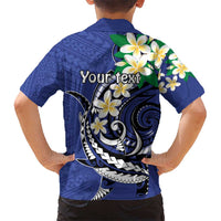 FSM Chuuk State Polynesian Shark Tattoo Personalised Hawaiian Shirt