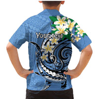 FSM Kosrae Polynesian Shark Tattoo Personalised Family Matching Mermaid Dress and Hawaiian Shirt LT9 - Polynesian Pride