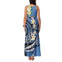 FSM Kosrae Polynesian Shark Tattoo Personalised Family Matching Tank Maxi Dress and Hawaiian Shirt LT9 - Polynesian Pride
