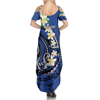 FSM Pohnpei Polynesian Shark Tattoo Personalised Family Matching Summer Maxi Dress and Hawaiian Shirt LT9 - Polynesian Pride