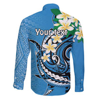 FSM Yap State Polynesian Shark Tattoo Personalised Family Matching Off Shoulder Maxi Dress and Hawaiian Shirt LT9 - Polynesian Pride