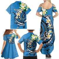 FSM Yap State Polynesian Shark Tattoo Personalised Family Matching Summer Maxi Dress and Hawaiian Shirt LT9 - Polynesian Pride