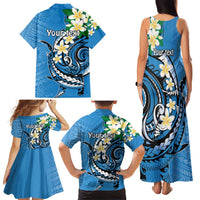 FSM Yap State Polynesian Shark Tattoo Personalised Family Matching Tank Maxi Dress and Hawaiian Shirt LT9 - Polynesian Pride
