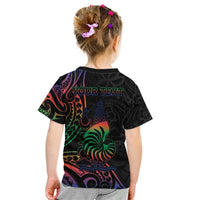New Caledonia Polynesian Tatoo Personalised Kid T Shirt