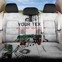 Custom New Zealand South Africa Rugby Back Car Seat Cover History Commemorative World Cup Winners Unique LT9 One Size White - Polynesian Pride