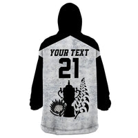 Custom New Zealand South Africa Rugby Wearable Blanket Hoodie History Commemorative World Cup Winners Unique LT9 - Polynesian Pride