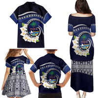 Hafai Adai Guam Guasalis Family Matching Puletasi and Hawaiian Shirt Polynesian Tribal Pattern LT9 - Polynesian Pride