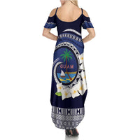 Hafai Adai Guam Guasalis Family Matching Summer Maxi Dress and Hawaiian Shirt Polynesian Tribal Pattern LT9 - Polynesian Pride