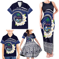 Hafai Adai Guam Guasalis Family Matching Tank Maxi Dress and Hawaiian Shirt Polynesian Tribal Pattern LT9 - Polynesian Pride