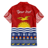 Personalised Kiribati Christmas Family Matching Long Sleeve Bodycon Dress and Hawaiian Shirt Tekeraoi n Te Tiritimati Polynesian Tribal LT9 - Polynesian Pride