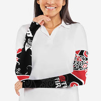 Aotearoa Toitu Te Tiriti Arm Sleeves New Zealand Stand Together Stand Stronger LT9 - Polynesian Pride