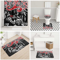 Aotearoa Toitu Te Tiriti Bathroom Set New Zealand Stand Together Stand Stronger LT9 - Polynesian Pride