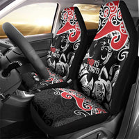 Aotearoa Toitu Te Tiriti Car Seat Cover New Zealand Stand Together Stand Stronger LT9 - Polynesian Pride