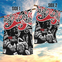 Aotearoa Toitu Te Tiriti Garden Flag New Zealand Stand Together Stand Stronger LT9 - Polynesian Pride