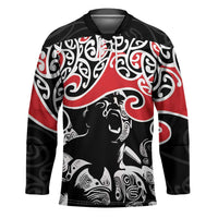 Aotearoa Toitu Te Tiriti Hockey Jersey New Zealand Stand Together Stand Stronger LT9 Unisex Black - Polynesian Pride