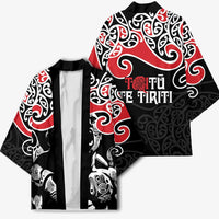 Aotearoa Toitu Te Tiriti Kimono New Zealand Stand Together Stand Stronger LT9 - Polynesian Pride