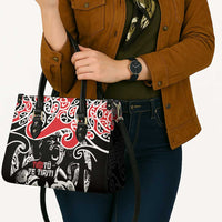 Aotearoa Toitu Te Tiriti Leather Bag New Zealand Stand Together Stand Stronger LT9 - Polynesian Pride