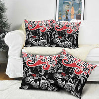 Aotearoa Toitu Te Tiriti Pillow Cover New Zealand Stand Together Stand Stronger LT9 - Polynesian Pride