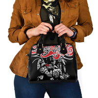 Aotearoa Toitu Te Tiriti Shoulder Handbag New Zealand Stand Together Stand Stronger LT9 - Polynesian Pride