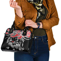Aotearoa Toitu Te Tiriti Shoulder Handbag New Zealand Stand Together Stand Stronger LT9 - Polynesian Pride