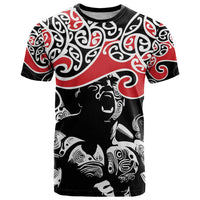 Aotearoa Toitu Te Tiriti T Shirt New Zealand Stand Together Stand Stronger LT9 Black - Polynesian Pride