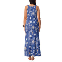 Marshall Islands Merry Christmas Family Matching Tank Maxi Dress and Hawaiian Shirt Pacific Patchwork Xmas Vibes LT9 - Polynesian Pride