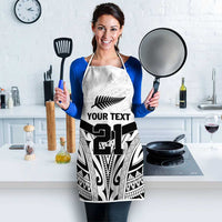 New Zealand Football Custom Apron All White Fern Go Champions LT9 - Polynesian Pride