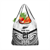New Zealand Football Custom Grocery Bag All White Fern Go Champions LT9 1-pack One Size White - Polynesian Pride