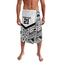 New Zealand Football Custom Lavalava All White Fern Go Champions LT9 White - Polynesian Pride