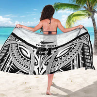 New Zealand Football Custom Sarong All White Fern Go Champions LT9 - Polynesian Pride