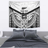 New Zealand Football Custom Tapestry All White Fern Go Champions LT9 - Polynesian Pride
