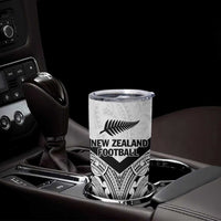 New Zealand Football Custom Tumbler Cup All White Fern Go Champions LT9 - Polynesian Pride