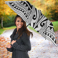 New Zealand Football Custom Umbrella All White Fern Go Champions LT9 - Polynesian Pride