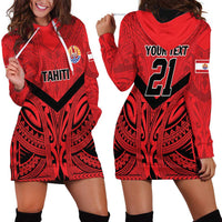 Tahiti Football Custom Hoodie Dress Toa Aito Go Champions LT9 - Polynesian Pride