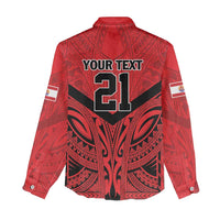 Tahiti Football Custom Women Casual Shirt Toa Aito Go Champions LT9 - Polynesian Pride