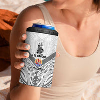 New Caledonia-Tahiti Football Custom 4 in 1 Can Cooler Tumbler Together Go Champions LT9 - Polynesian Pride