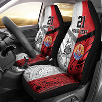 New Caledonia-Tahiti Football Custom Car Seat Cover Together Go Champions LT9 - Polynesian Pride