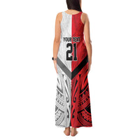 New Caledonia-Tahiti Football Custom Tank Maxi Dress Together Go Champions LT9 - Polynesian Pride