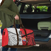 New Caledonia-Tahiti Football Custom Travel Bag Together Go Champions LT9 - Polynesian Pride
