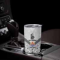 New Caledonia-Tahiti Football Custom Tumbler Cup Together Go Champions LT9 - Polynesian Pride