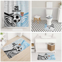 New Zealand-Fiji Football Custom Bathroom Set Together Go Champions LT9 - Polynesian Pride