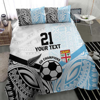 New Zealand-Fiji Football Custom Bedding Set Together Go Champions LT9 - Polynesian Pride