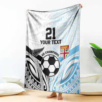 New Zealand-Fiji Football Custom Blanket Together Go Champions LT9 - Polynesian Pride