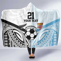 New Zealand-Fiji Football Custom Hooded Blanket Together Go Champions LT9 One Size Art - Polynesian Pride