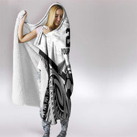 New Zealand-Fiji Football Custom Hooded Blanket Together Go Champions LT9 - Polynesian Pride